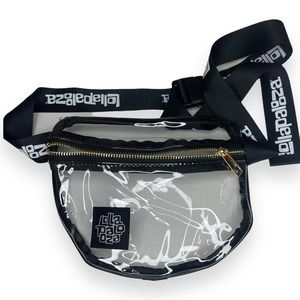 Official Lollapalooza Clear Fanny Belt Bag 6.5" x 8"